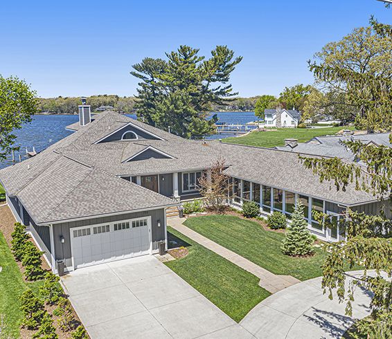 Home for sale on Lake Macatawa in Michigan